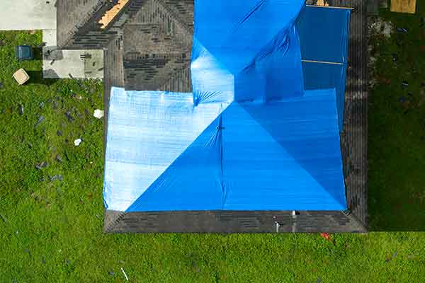 Emergency Roof Tarping Services